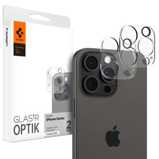 Osłona aparatu Spigen Optik.tR Camera Protector na iPhone 14 Pro / Pro Max / 15 Pro / Pro Max / 16 Pro / Pro Max - przezroczyste