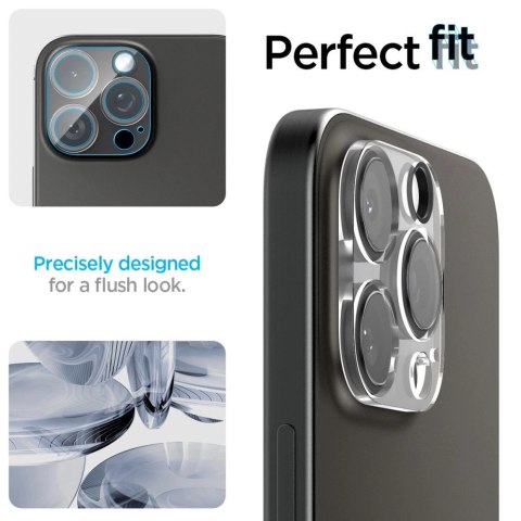 Osłona aparatu Spigen Optik.tR Camera Protector na iPhone 14 Pro / Pro Max / 15 Pro / Pro Max / 16 Pro / Pro Max - przezroczyste Osłona aparatu Spigen Optik.tR Camera Protector na iPhone 14 Pro / Pro Max / 15 Pro / Pro Max / 16 Pro / Pro Max - przezroczyste