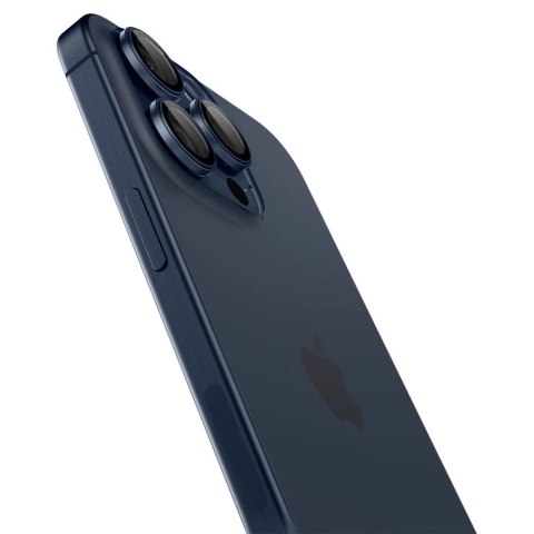 Osłona aparatu Spigen Optik.tR EZ Fit Camera Protector na iPhone 14 Pro / Pro Max / 15 Pro / Pro Max - tytan błękitny 2 szt. Osłona aparatu Spigen Optik.tR EZ Fit Camera Protector na iPhone 14 Pro / Pro Max / 15 Pro / Pro Max - tytan błękitny 2 szt.