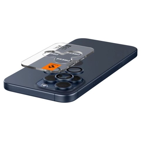 Osłona aparatu Spigen Optik.tR EZ Fit Camera Protector na iPhone 14 Pro / Pro Max / 15 Pro / Pro Max - tytan błękitny 2 szt. Osłona aparatu Spigen Optik.tR EZ Fit Camera Protector na iPhone 14 Pro / Pro Max / 15 Pro / Pro Max - tytan błękitny 2 szt.