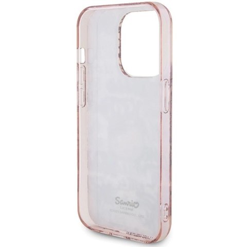 Etui Hello Kitty IML Tags Graffiti na iPhone 15 Pro Max - różowe