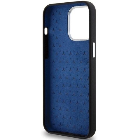 Etui Mercedes Silicone Bicolor MagSafe na iPhone 15 Pro Max - czarne Etui Mercedes Silicone Bicolor MagSafe na iPhone 15 Pro Max - czarne