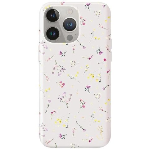 Etui UNIQ Coehl Prairie na iPhone 15 Pro - beżowe Etui UNIQ Coehl Prairie na iPhone 15 Pro - beżowe