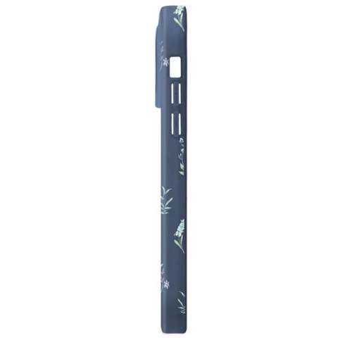 Etui UNIQ Coehl Prairie na iPhone 15 Pro - granatowe Etui UNIQ Coehl Prairie na iPhone 15 Pro - granatowe