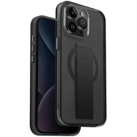 Etui UNIQ Heldro Mag Magclick Charging na iPhone 15 Pro Max - czarne Etui UNIQ Heldro Mag Magclick Charging na iPhone 15 Pro Max - czarne
