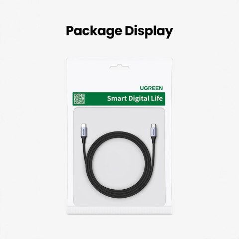 Kabel Ugreen US535 USB-C / USB-C PD 240W 5A 1m - szary Kabel Ugreen US535 USB-C / USB-C PD 240W 5A 1m - szary