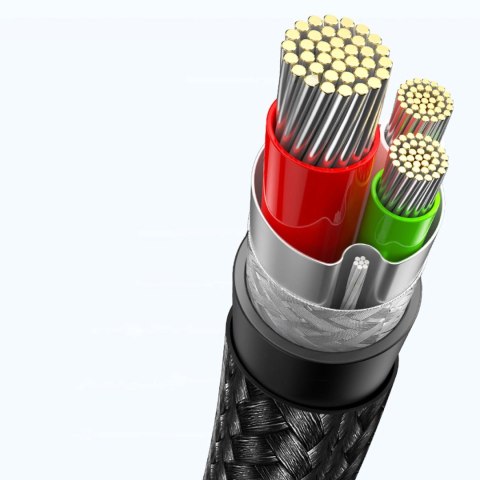 Kabel Ugreen US555 100W USB-C / USB-C PD 3 m - szary Kabel Ugreen US555 100W USB-C / USB-C PD 3 m - szary