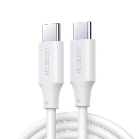Kabel Ugreen US562 USB-C - USB-C PD QC 100W 480Mb/s 1m - biały Kabel Ugreen US562 USB-C - USB-C PD QC 100W 480Mb/s 1m - biały
