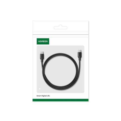 Kabel Ugreen US562 USB-C - USB-C PD QC 100W 5A 480Mb/s 1,5m - czarny Kabel Ugreen US562 USB-C - USB-C PD QC 100W 5A 480Mb/s 1,5m - czarny