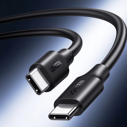 Kabel Ugreen US562 USB-C - USB-C PD QC 100W 5A 480Mb/s 1,5m - czarny Kabel Ugreen US562 USB-C - USB-C PD QC 100W 5A 480Mb/s 1,5m - czarny