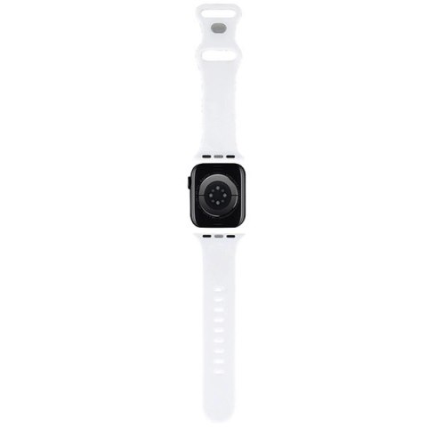 Pasek Hello Kitty Silicone Bows & Stripes na Apple Watch 38/40/41mm - czarny Pasek Hello Kitty Silicone Bows & Stripes na Apple Watch 38/40/41mm - czarny