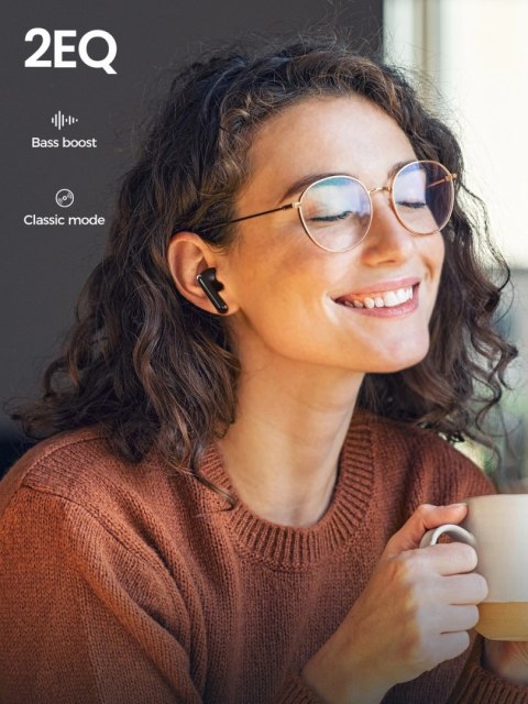 Słuchawki bezprzewodowe TWS Joyroom Funpods Series JR-FB3 Bluetooth 5.3 - czarne Słuchawki bezprzewodowe TWS Joyroom Funpods Series JR-FB3 Bluetooth 5.3 - czarne