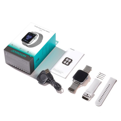 Smartwatch Joyroom Fit-Life JR-FT5 z funkcją odbierania połączeń / ochroną IP68 - srebrny Smartwatch Joyroom Fit-Life JR-FT5 z funkcją odbierania połączeń / ochroną IP68 - srebrny