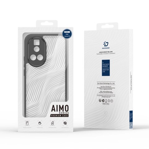 Etui Dux Ducis Aimo do Huawei Nova 12 Pro - czarne Etui Dux Ducis Aimo do Huawei Nova 12 Pro - czarne