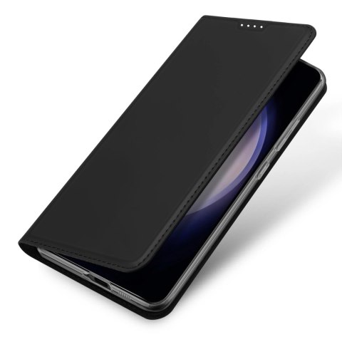 Etui Dux Ducis Skin Pro do Samsung S24+ z klapką - czarne Etui Dux Ducis Skin Pro do Samsung S24+ z klapką - czarne