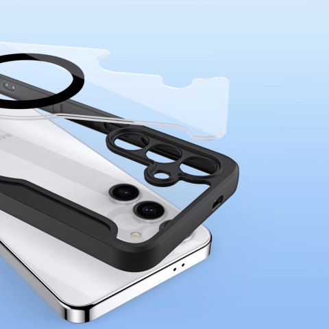 Etui Dux Ducis Skin X Pro na Samsung Galaxy S24+ z MagSafe i klapką - czarne