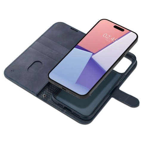Etui Spigen Wallet S Pro na iPhone 15 Pro - granatowe Etui Spigen Wallet S Pro na iPhone 15 Pro - granatowe