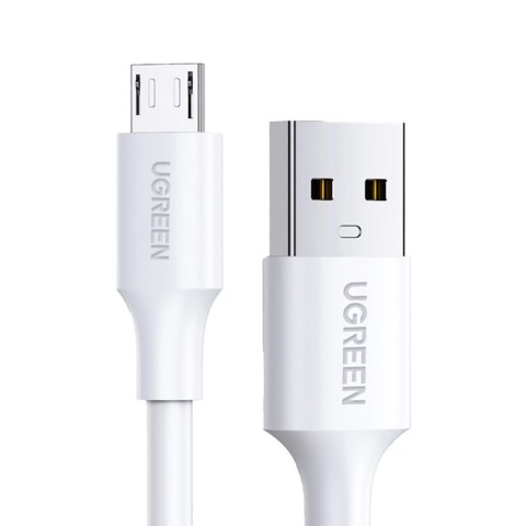 Kabel Ugreen US289 60141 micro USB / USB-A 1m - biały Kabel Ugreen US289 60141 micro USB / USB-A 1m - biały