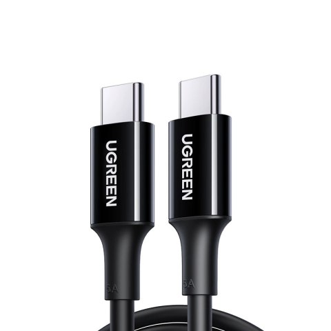 Kabel Ugreen US300 USB-C / USB-C 480Mb/s 5A 2m - czarny Kabel Ugreen US300 USB-C / USB-C 480Mb/s 5A 2m - czarny