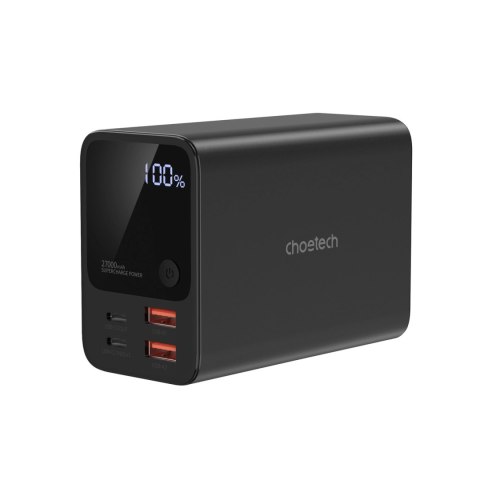 Powerbank Choetech B635BK 2xUSB-A / 2xUSB-C 27000mAh - czarny Powerbank Choetech B635BK 2xUSB-A / 2xUSB-C 27000mAh - czarny