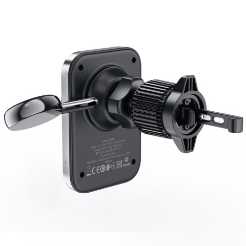 Uchwyt samochodowy Acefast D18 z ładowarką indukcyjną MagSafe / Qi + kabel USB-A USB-C - czarny Uchwyt samochodowy Acefast D18 z ładowarką indukcyjną MagSafe / Qi + kabel USB-A USB-C - czarny