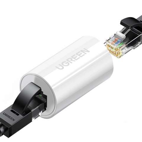 Złączka NW116 do kabli sieciowych skrętki RJ45 Cat. 5e/6 do 100m 1Gb/s - biała Złączka NW116 do kabli sieciowych skrętki RJ45 Cat. 5e/6 do 100m 1Gb/s - biała