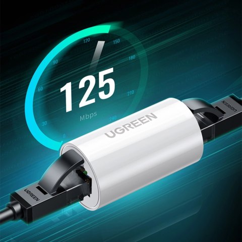 Złączka NW116 do kabli sieciowych skrętki RJ45 Cat. 5e/6 do 100m 1Gb/s - biała Złączka NW116 do kabli sieciowych skrętki RJ45 Cat. 5e/6 do 100m 1Gb/s - biała