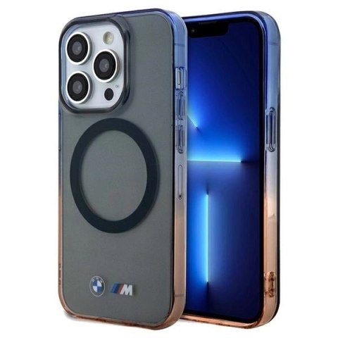 Etui BMW Gradient Bumper MagSafe na iPhone 15 Pro Max - szare Etui BMW Gradient Bumper MagSafe na iPhone 15 Pro Max - szare
