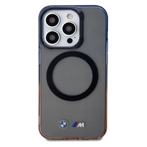 Etui BMW Gradient Bumper MagSafe na iPhone 15 Pro Max - szare Etui BMW Gradient Bumper MagSafe na iPhone 15 Pro Max - szare