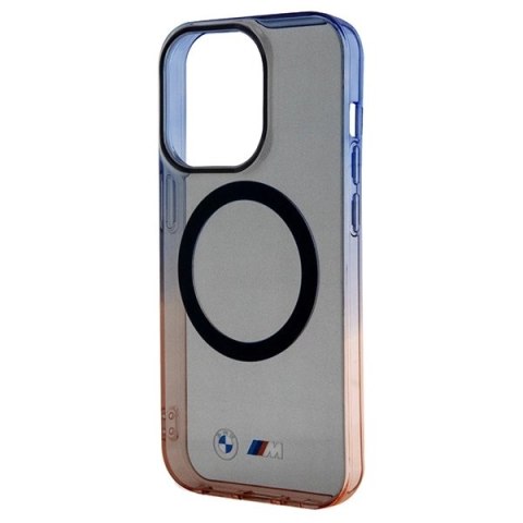 Etui BMW Gradient Bumper MagSafe na iPhone 15 Pro Max - szare Etui BMW Gradient Bumper MagSafe na iPhone 15 Pro Max - szare