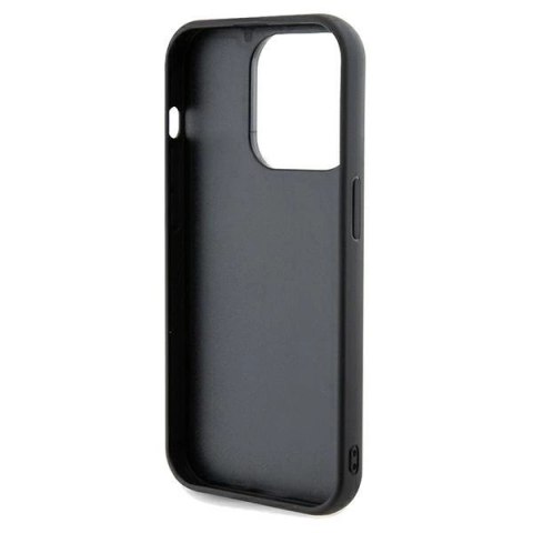 Etui Guess Disco Metal Script na iPhone 13 Pro / 13 - czarne