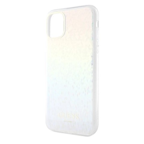 Etui Guess IML Faceted Mirror Disco Iridescent na iPhone 11 / Xr - wielokolorowe