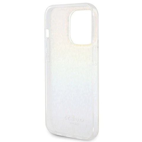 Etui Guess IML Faceted Mirror Disco Iridescent na iPhone 14 Pro - wielokolorowe