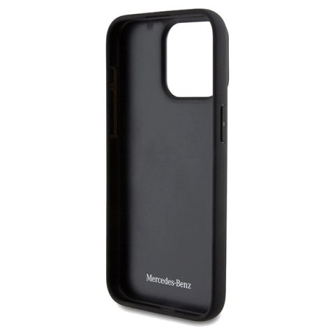 Etui Mercedes Carbon Fiber Dynamic na iPhone 15 Pro Max - czarne Etui Mercedes Carbon Fiber Dynamic na iPhone 15 Pro Max - czarne