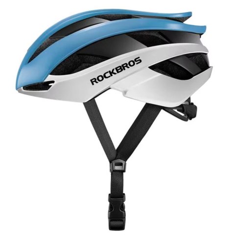Kask rowerowy Rockbros 10110004003 rozmiar L - niebiesko-biały Kask rowerowy Rockbros 10110004003 rozmiar L - niebiesko-biały