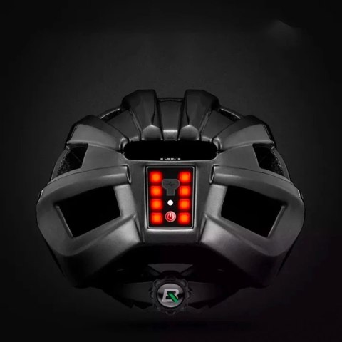 Kask rowerowy Rockbros ZK-013BK rozmiar uniwersalny 55-60cm - czarny