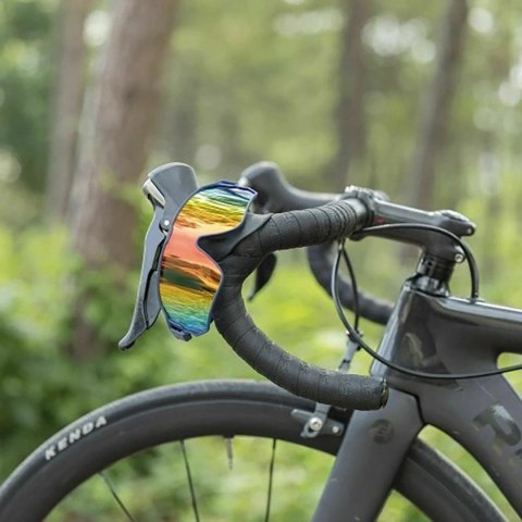 Okulary rowerowe Rockbros 10134PL polaryzujące - niebieskie Okulary rowerowe Rockbros 10134PL polaryzujące - niebieskie