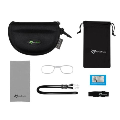 Okulary rowerowe Rockbros 10143 fotochromowe UV400 - czarne Okulary rowerowe Rockbros 10143 fotochromowe UV400 - czarne