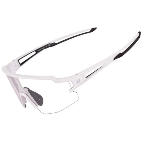 Okulary rowerowe Rockbros 10172 fotochromowe UV400 - białe Okulary rowerowe Rockbros 10172 fotochromowe UV400 - białe