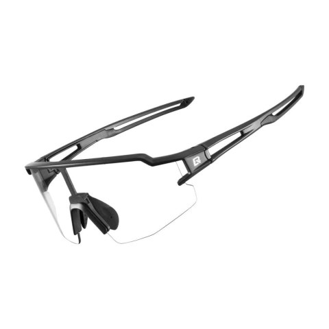Okulary rowerowe Rockbros 10175 fotochromowe UV400 - czarne Okulary rowerowe Rockbros 10175 fotochromowe UV400 - czarne