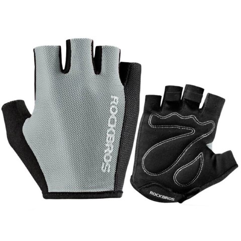 Rękawiczki rowerowe Rockbros S099GR rozmiar XXL - szare Rękawiczki rowerowe Rockbros S099GR rozmiar XXL - szare