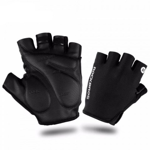 Rękawiczki rowerowe Rockbros S106BK rozmiar M - czarne Rękawiczki rowerowe Rockbros S106BK rozmiar M - czarne