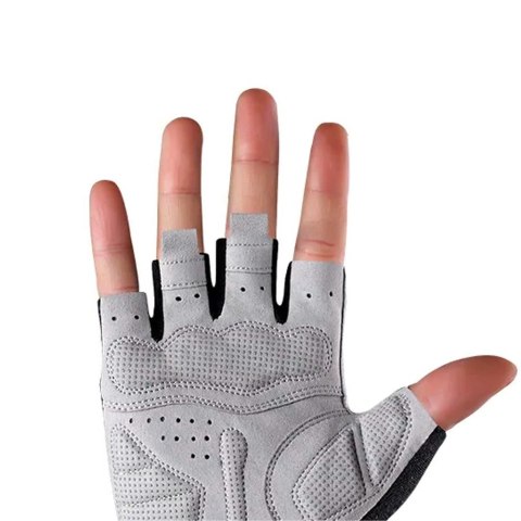 Rękawiczki rowerowe Rockbros S109GR rozmiar S - szare Rękawiczki rowerowe Rockbros S109GR rozmiar S - szare