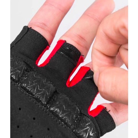 Rękawiczki rowerowe Rockbros S169BR XXL z wkładkami żelowymi - czarno-czerwone Rękawiczki rowerowe Rockbros S169BR XXL z wkładkami żelowymi - czarno-czerwone