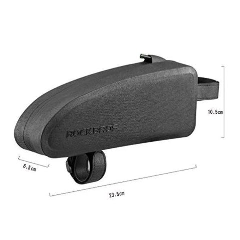 Torba Rockbros AS-019-1 rowerowa na ramę wodoodporna 1.6 l - czarna Torba Rockbros AS-019-1 rowerowa na ramę wodoodporna 1.6 l - czarna