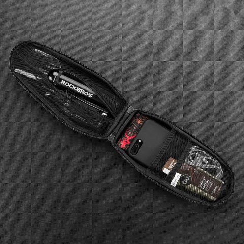 Torba rowerowa Rockbros B60 wodoszczelna na ramę - czarna Torba rowerowa Rockbros B60 wodoszczelna na ramę - czarna