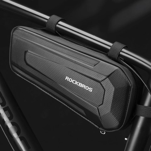 Torba rowerowa Rockbros B66 wodoodporna na ramę - czarna Torba rowerowa Rockbros B66 wodoodporna na ramę - czarna