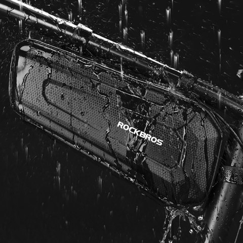 Torba rowerowa Rockbros B66 wodoodporna na ramę - czarna Torba rowerowa Rockbros B66 wodoodporna na ramę - czarna