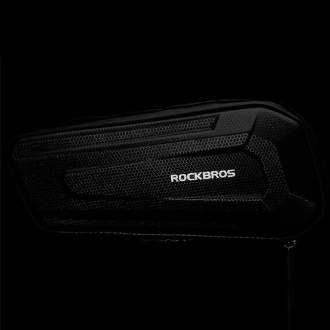 Torba rowerowa Rockbros B66 wodoodporna na ramę - czarna Torba rowerowa Rockbros B66 wodoodporna na ramę - czarna