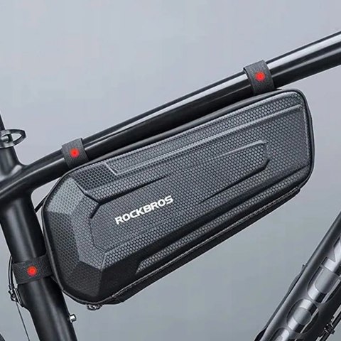 Torba rowerowa Rockbros B67 wodoodporna na ramę - czarna Torba rowerowa Rockbros B67 wodoodporna na ramę - czarna